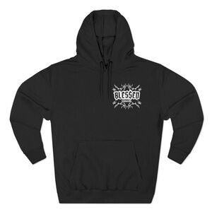 Black Blessed Hoodie